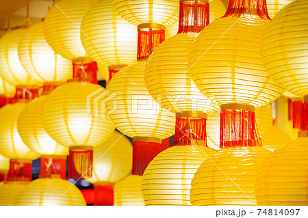 Beautiful Traditional Chinese lanterns background Beautiful Traditional Chinese lanterns background 74814097