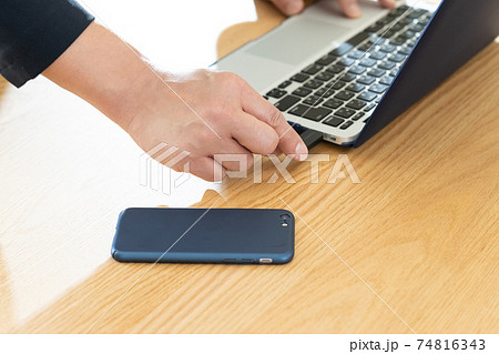 パソコンのセキュリティイメージ パソコンのセキュリティイメージ 74816343