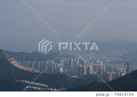 26 Sept 2007 the kowloon , view from Kowloon Peak, hong kong 26 Sept 2007 the kowloon , view from Kowloon Peak, hong kong 74819724