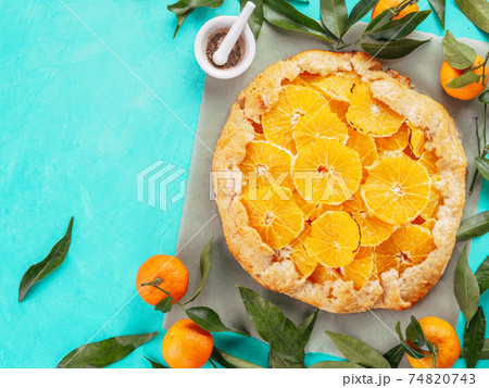 caraway and orange tart 74820743