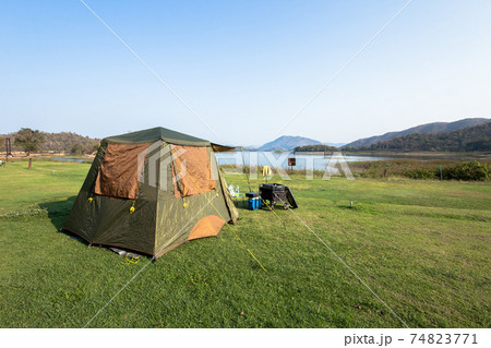 Thailand, Backgrounds, Beach, Beauty, Bench, Camping, Tent, Summer, Backgrounds 74823771