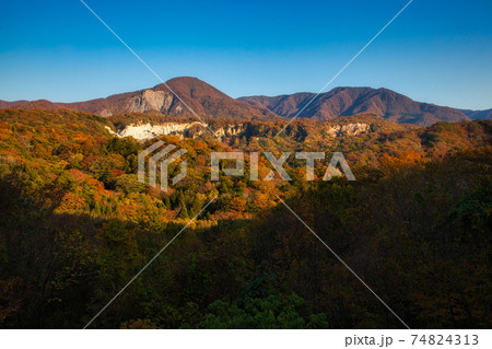 世界自然遺産白神山地の日本キャニオン 世界自然遺産白神山地の日本キャニオン 74824313