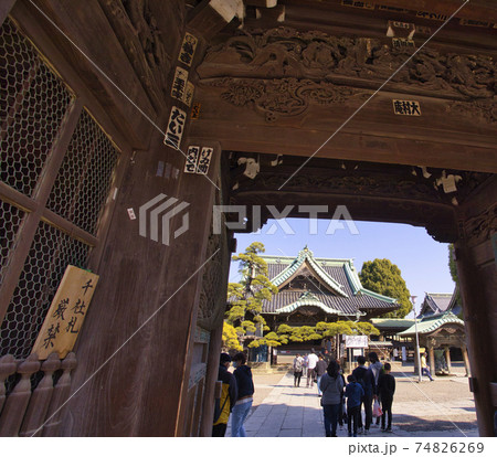 柴又帝釈天　境内 74826269