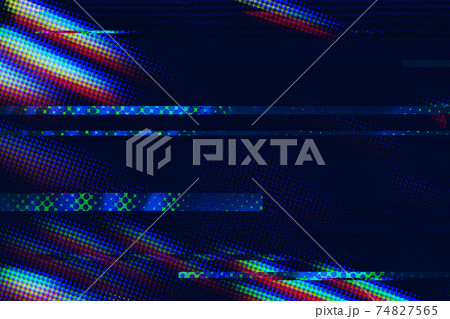 Glitch interlaced textured futuristic background Glitch interlaced textured futuristic background 74827565