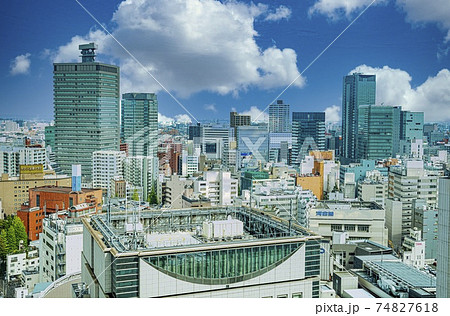 仙台中心街・高層ビル群 仙台中心街・高層ビル群 74827618