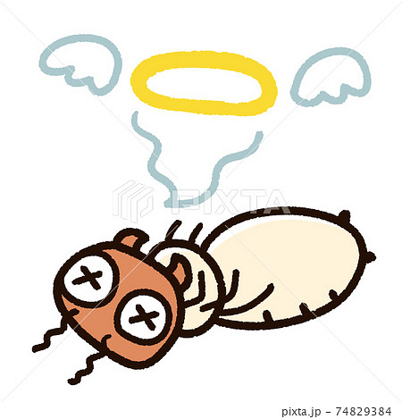 死んだシロアリのキャラクター 74829384