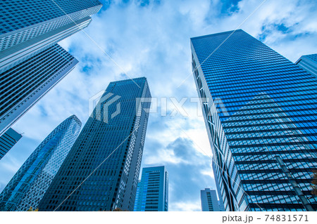 Modern High-rise buildings, Shinjuku in Tokyo, Japan Modern High-rise buildings, Shinjuku in Tokyo, Japan 74831571