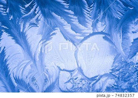 窓霜模様のイラスト素材 [74832357] - PIXTA