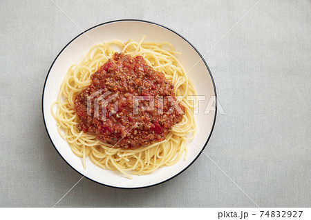 スパゲティミートソース スパゲティミートソース 74832927