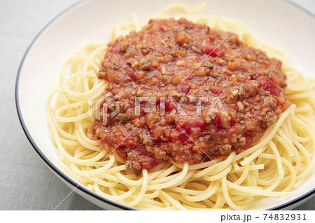 スパゲティミートソース 74832931