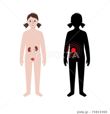 Pain in woman body Pain in woman body 74833460