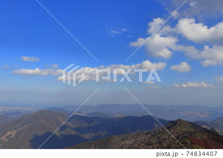 鰐塚山からの風景　宮崎 74834407