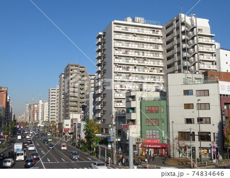 入谷駅前付近 入谷駅前付近 74834646