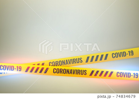 coronavirus covid-19 do not cross yellow tape background coronavirus covid-19 do not cross yellow tape background 74834679