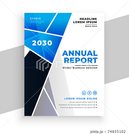 business annual report flyer geometric template design business annual report flyer geometric template design 74835102