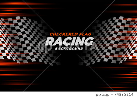 checkered racing flag speed background design checkered racing flag speed background design 74835214