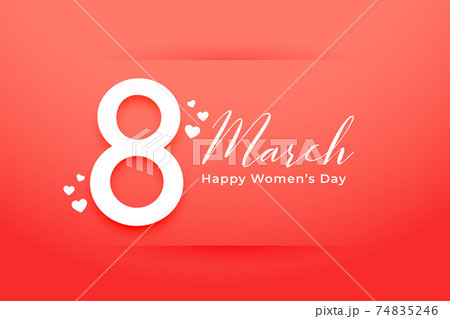 nice happy women's day orange greeting design nice happy women's day orange greeting design 74835246