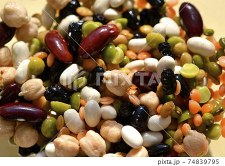 grain beans, lentils, chickpeas grain beans, lentils, chickpeas 74839795