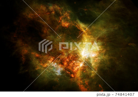 Cluster of stars. Nebula. Elements of this image furnished by NASA Cluster of stars. Nebula. Elements of this image furnished by NASA 74841407