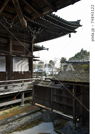 冬の西教寺 冬の西教寺 74843122