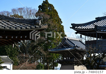 冬の西教寺 74843157