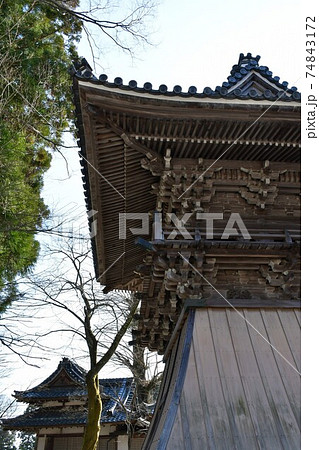 冬の西教寺 冬の西教寺 74843172