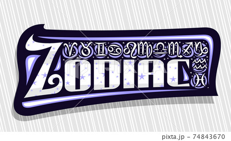 Vector logo for Zodiac Vector logo for Zodiac 74843670