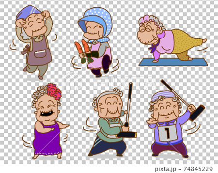 元気過ぎるお婆さん達 74845229