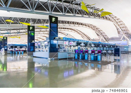 関西国際空港 国際線出発フロア 関西国際空港 国際線出発フロア 74846901