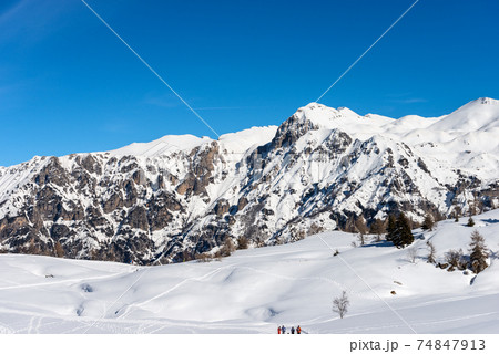Mountain Range of Monte Carega and the Lessinia High Plateau - Veneto Italy 74847913