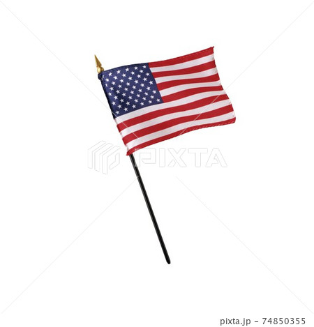 USA flag isolated on the white background USA flag isolated on the white background 74850355