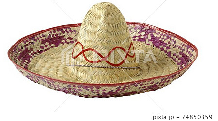 Sombrero Hat isolated on white Sombrero Hat isolated on white 74850359
