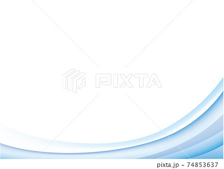 夏抽象的なブルーの背景14 4のイラスト素材