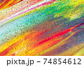 Glittering abstract painted background. 74854612