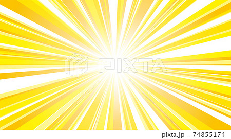 グラデーションを使用したフラッシュ イエロー のベクターイラストのイラスト素材