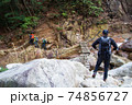 御在所岳登山 裏登山道の橋 74856727