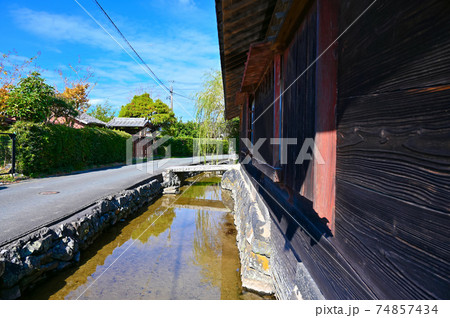 萩　旧湯川家屋敷　藍場川　山口県萩市 74857434