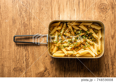 アウトドア料理 Pasta cooking outdoors アウトドア料理 Pasta cooking outdoors 74859008