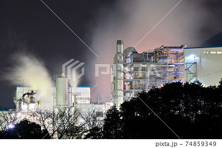 工場夜景 工場夜景 74859349