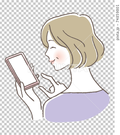 Senior women rejoice in using mobile phones Senior women rejoice in using mobile phones 74859801