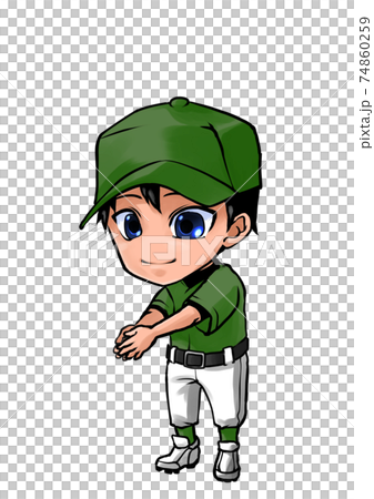 手洗いする野球選手 74860259