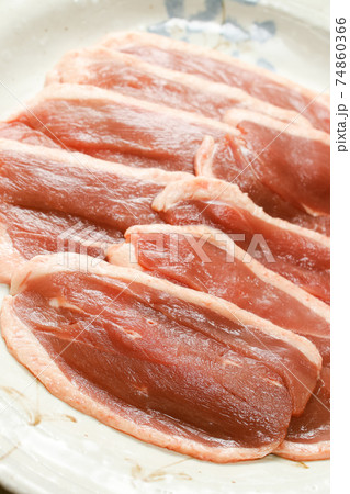 鴨ロース肉 鴨ロース肉 74860366