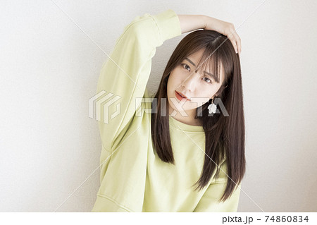 綺麗な女性ポートレート 74860834