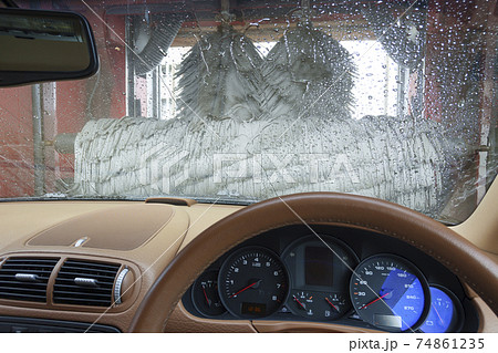 洗車機(車内から撮影) 洗車機(車内から撮影) 74861235