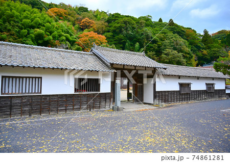 石見銀山 大森代官所跡 門 太田市 石見銀山 大森代官所跡 門 太田市 74861281