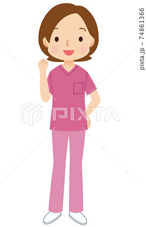 医療スタッフ　女性医療スタッフ　看護師 74861366