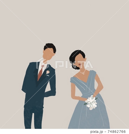 ウエディング、Wedding 、結婚、ブライダル、ウエルカムボード、テキスト無 74862766