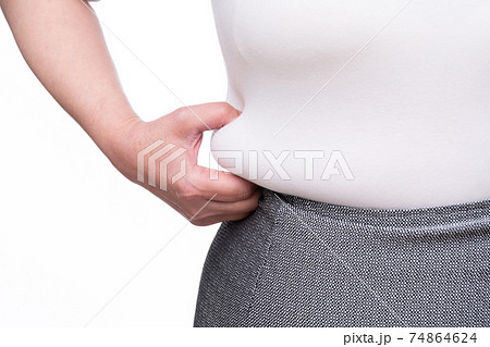 女性　メタボ 74864624