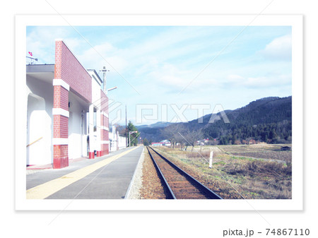フィルム写真　弥五島駅 74867110