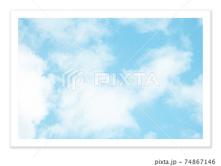 フィルム写真　空 74867146